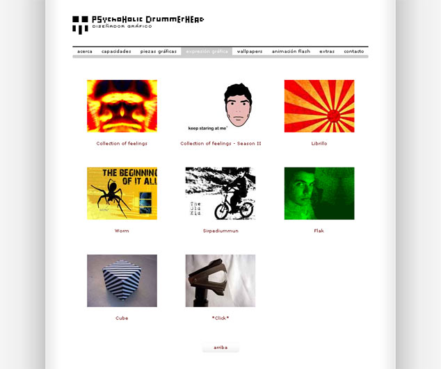 PsychoHolic DrummerHead web