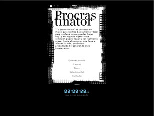 Procrastinator web icono